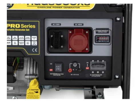 Hahn & Sohn HGG 8000 X3 gasoline generator 5-year warranty