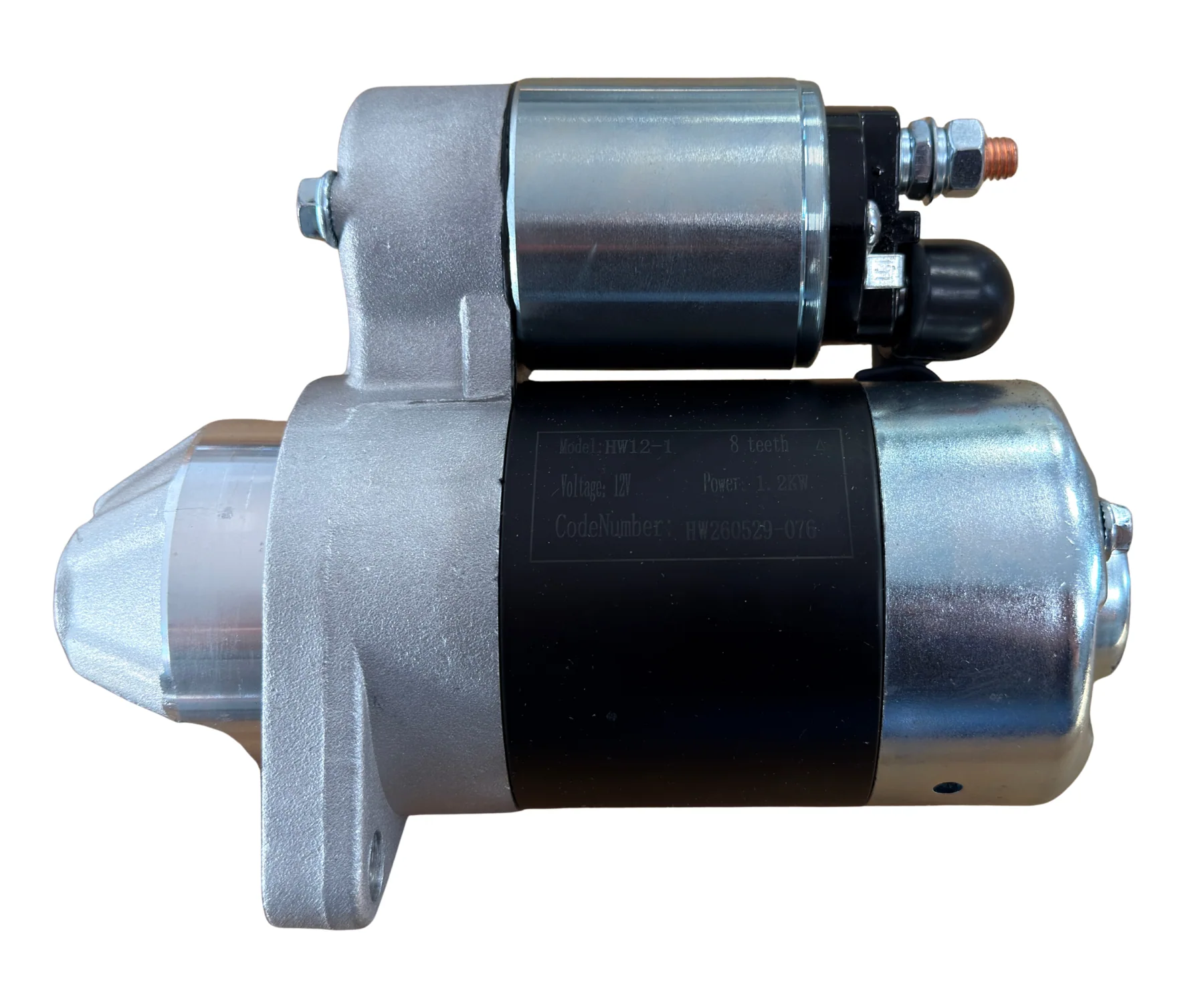 Štartér 12 V / 1,2 kW pre dieselový generátor Hahn & Sohn HDE 9300SS3