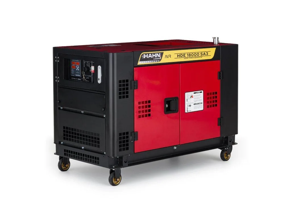 Dieselová elektrocentrála Hahn & Sohn HDE 18000SA3