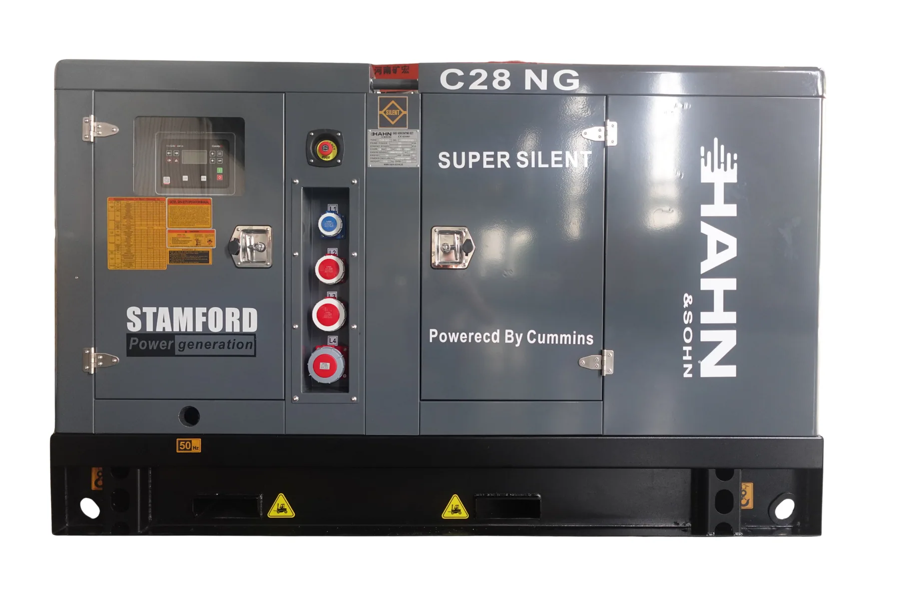Hahn & Sohn plynová elektrocentrála C28NG