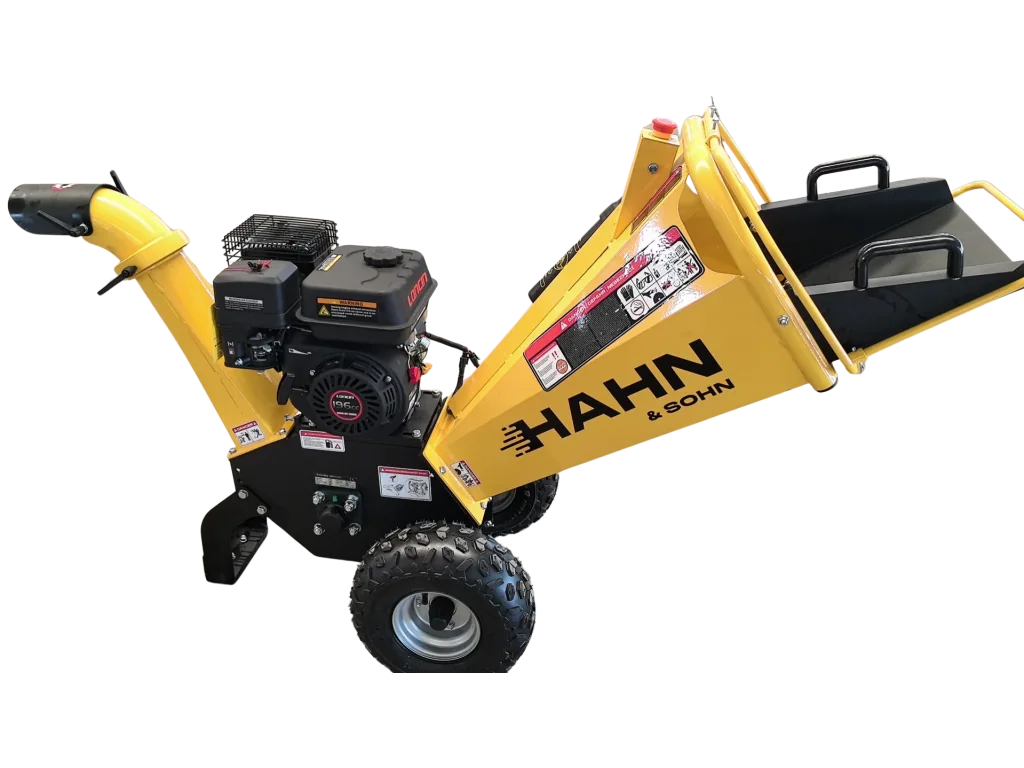 Benzínový záhradný drvič dreva Hahn & Sohn HDV02APRO