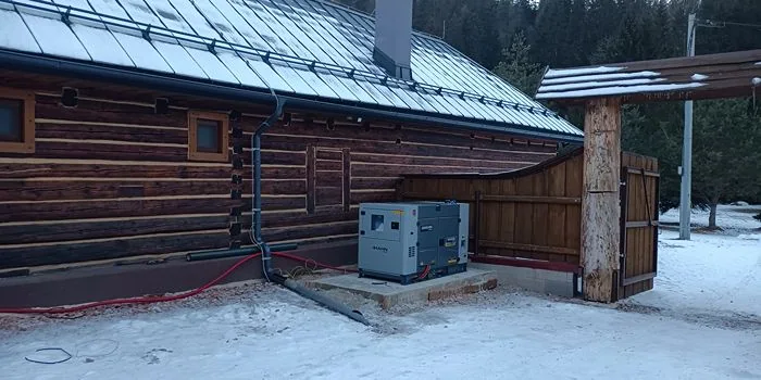 Spoľahlivé záložné napájanie pre horskú chatu v Nálepkove