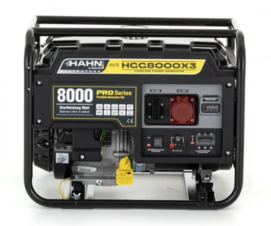 Hahn & Sohn Benzínová elektrocentrála HGG 8000 X3 Záruka 5 let