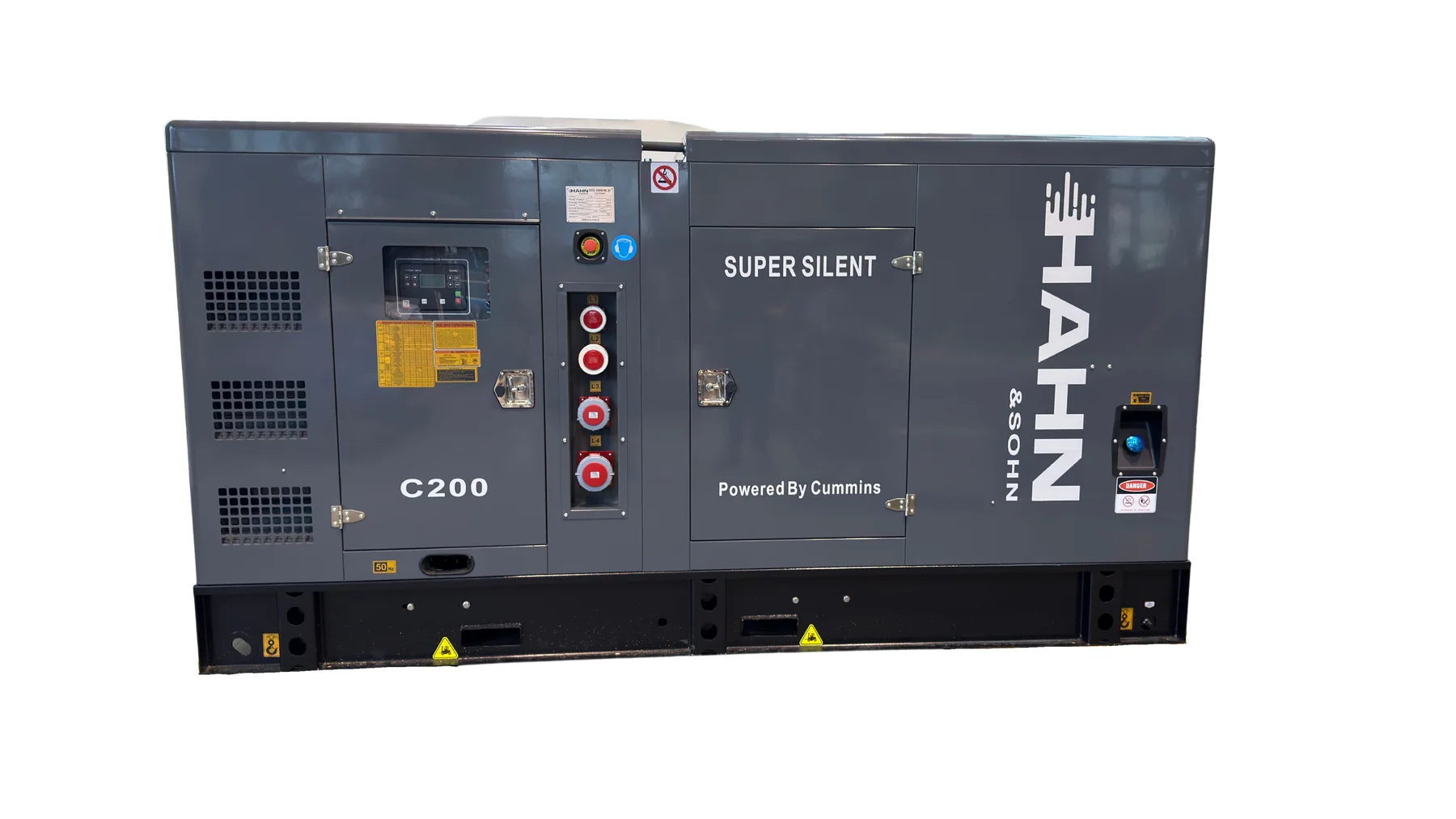 Hahn & Sohn naftová elektrocentrála C200