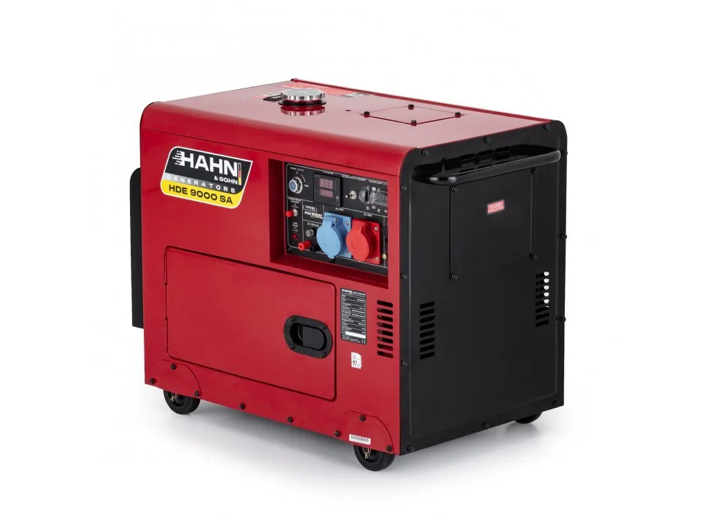 Hahn & Sohn Dieselgenerator HDE 9000SA-SA3 1/3