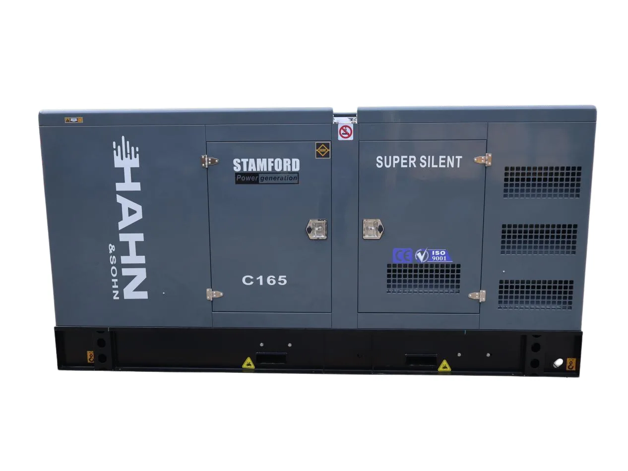 Hahn & Sohn naftová elektrocentrála C165