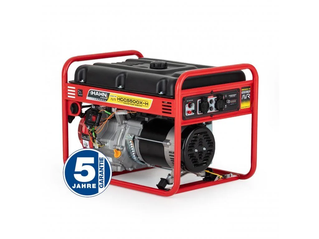 Hahn & Sohn Benzínová elektrocentrála HGG 5500 X-H