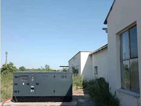 Dieselový generátor jako primární zdroj energie pro Zemědělské družstvo Dřísy